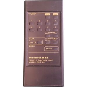 Genuine Marantz Remote Control - RMC100 Black Tested Working (Vintage Audio) OEM
